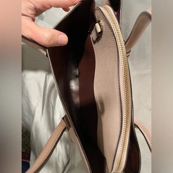 Kate Spade Pink Satchel with Gold Accents - Picture 9 of 16